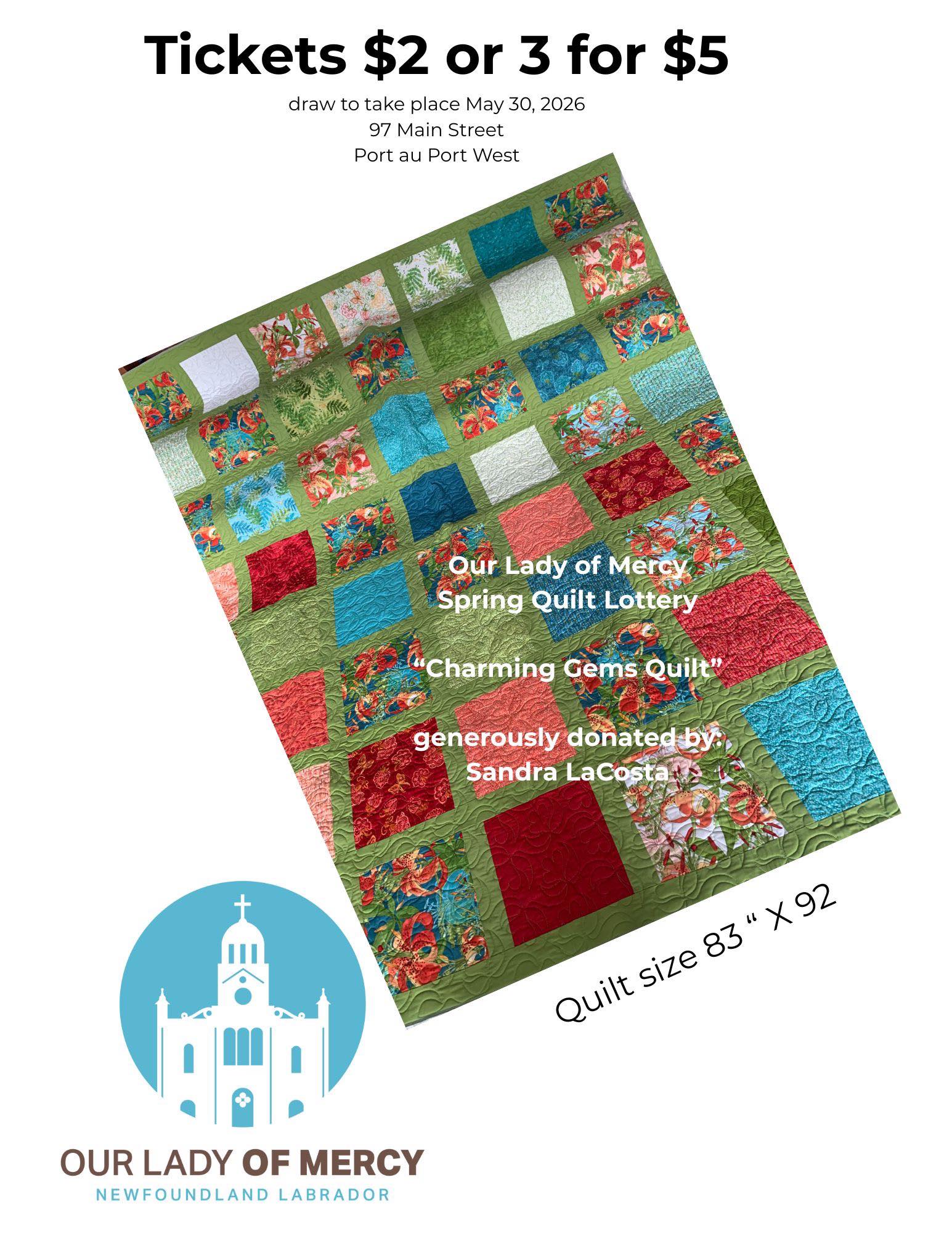 Spring Quilt Lottery